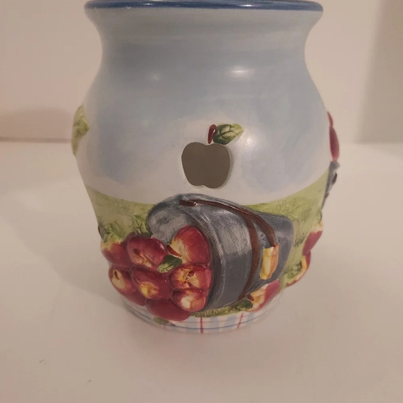 Yankee Candle Michael Sparks Apple Design Tart/Wax Warmer - Picture 5 of 10